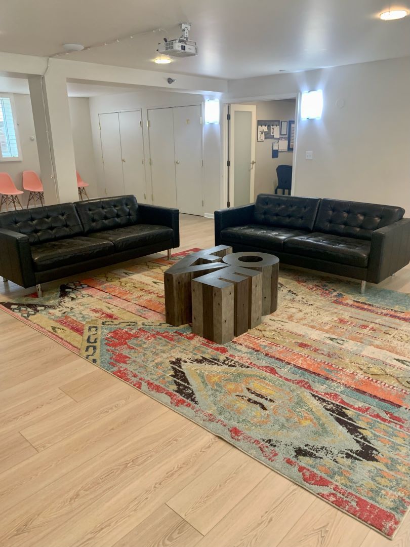 Alpha Chi Omega Installed Flooring 